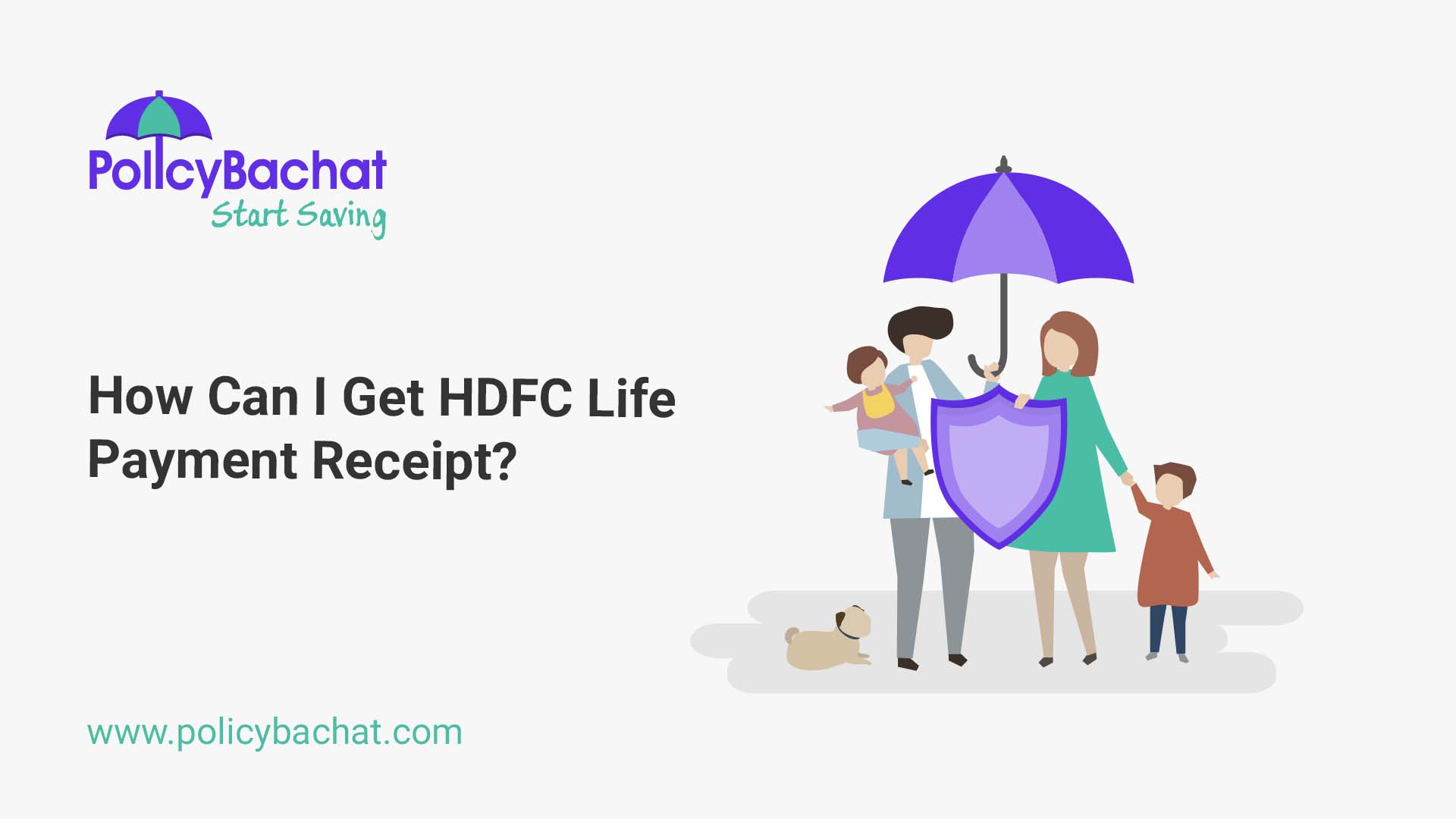 How Can I Get Hdfc Life Payment Receipt Policybachat 8754